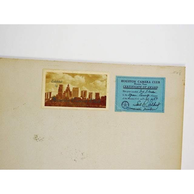 Photograph of Desert Sentinel, Monument Valley Utah by Lloyd M Pyeatt, a Texas photographer and geologist, circa 1950....