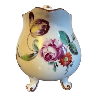 Antique 18th Century German Frankenthal Porcelain Cream Jug by Carl Theodor, Circa 1771 For Sale