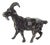 Vintage Italian Handmade Silver Goat, 1960s For Sale