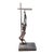1970s Brutalist Metal Sculpture Savior of Auschwitz by Emaus Mexico For Sale