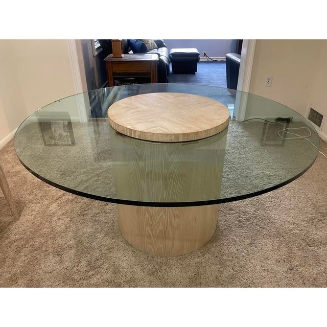 Late 20th Century Late 20th Century Lorin Marsh Faux Bois Dining Table For Sale - Image 5 of 14