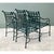 Brown Jordan Brown Jordan “Florentine” Aluminum Outdoor Armchairs - Set of Four For Sale - Image 4 of 6