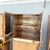 Mid Century Modern Burlwood Laminate and Cane Etageres/Wall Unit - Three Pieces For Sale In West Palm - Image 6 of 12