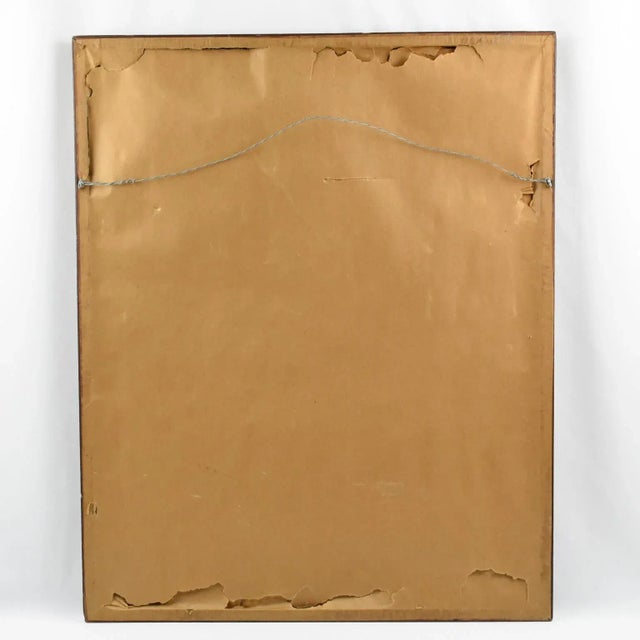 Dordevic Miodrag Brutalist Op Art Abstract Charcoal Drawing by Dordevic Miodrag, Circa 1960 For Sale - Image 9 of 9