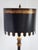 Vintage Chinoiserie Style Tole Painted & Wood Table Lamp For Sale In New York - Image 6 of 12
