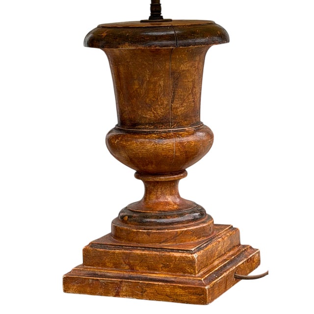 Italian Pair of Paul Ferrante Italian Urn Form Table Lamps For Sale - Image 3 of 5