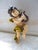 1950s Vintage Large Baroque Putti Cherub Sculpture With Lyre For Sale - Image 5 of 8