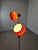 Mid-Century Hungarian Orange and Chrome Double Globe Floor Lamp, 1970s For Sale - Image 3 of 18