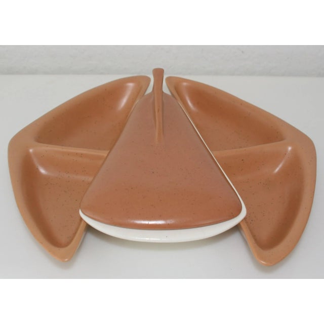 Mid-Century Modern Mid-Century Modern California Pottery A C Davey Serving Set- 3 Pieces For Sale - Image 3 of 12