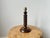 Lamp base only - Shade not supplied. Small French table lamp In the style of Charles Dudouyt. Made of turned wood in a...