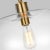 Modern Thomas O'Brien by Visual Comfort Studio Mela 1-Light Large Pendant in Burnished Brass For Sale - Image 3 of 5