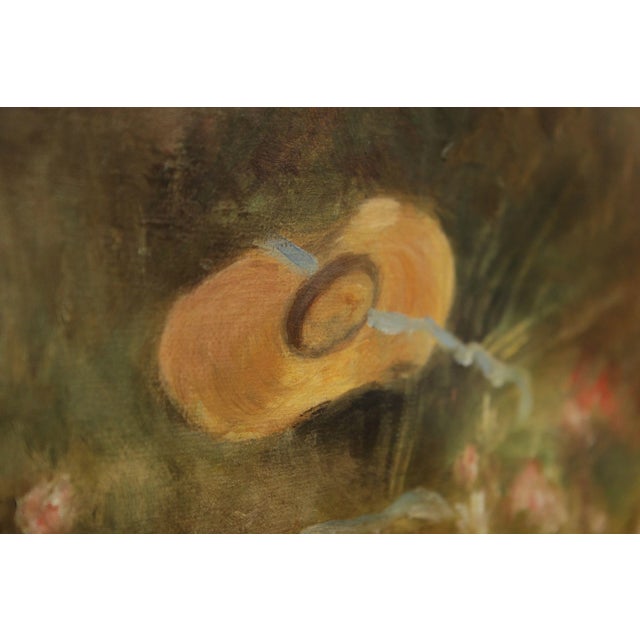 Antique French Louis XV Style Walnut Fire Screen For Sale - Image 12 of 12