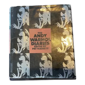 1980s First Edition the Andy Warhol Diaries