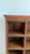 Antique English Victorian Oak Open Bookcase with Leather-Trimmed Shelves, 1800s For Sale - Image 9 of 10