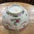 Shabby Chic Late 20th Century Japanese Porcelainware Pink and Green Ribbon Style Floral Swag Centerpiece Bowl For Sale - Image 3 of 7
