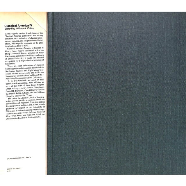 COLES, William A. [edited by] [232] pp. W.W. Norton & Company, Inc. 1977 First Edition 11 1/4" x 9" Extensively...