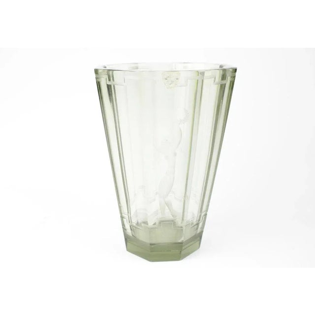 Vintage Vase by Vicke Lindstrand for Orrefors, 1930s For Sale - Image 3 of 6