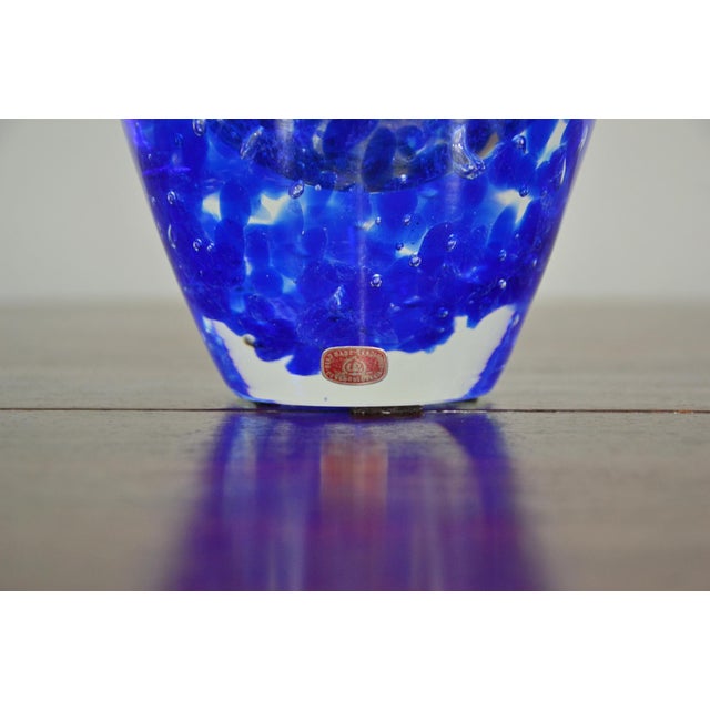 Glass Vase by Jaroslav Svoboda for Skrdlovice/Beranek For Sale - Image 4 of 6