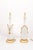 Pair of Large Signed Italian Marbro Ceramic + Gilt Tassel Lamps, 1960s For Sale - Image 11 of 12