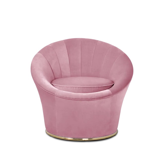 Metal Monroe Armchair by Essential Home For Sale - Image 7 of 7