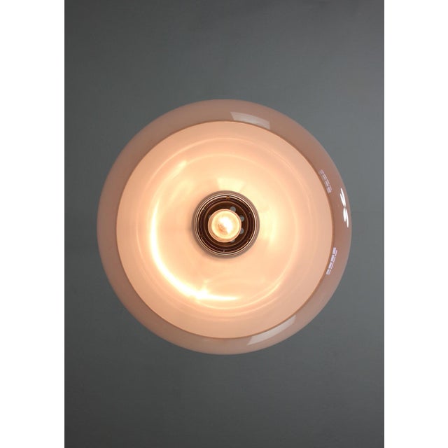 Guzzini White Jolly Pendant Lamp by Luigi Massoni for Guzzini, 1970s For Sale - Image 4 of 15