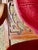 Vintage Victorian-Style Wine Red Velvet Loveseat For Sale - Image 13 of 17