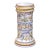 Early 20th Century Italian Faience Pedestal Column With Hand Painted Decor For Sale