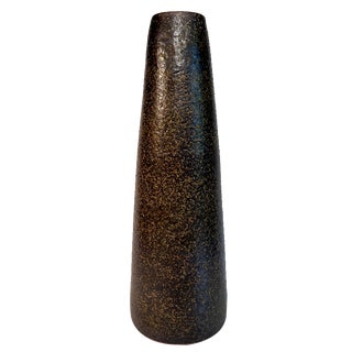 Vintage Conical Vase in Earthenware by Paul Eydner, 1950s For Sale
