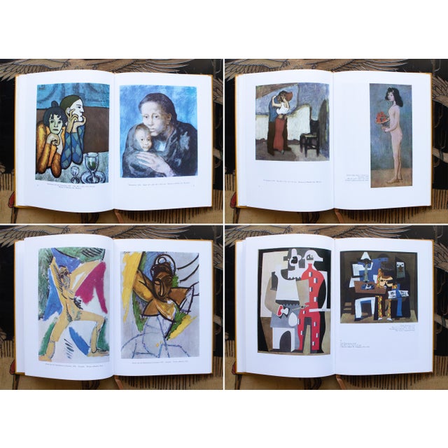 Mustard 1977-1988 Picasso by Gaston Diehl, Revised Edition Bound in Genuine Leather Art Book For Sale - Image 8 of 18