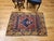 Textile 19th Century Handwoven Anatolian Village Area Rug, Wool, Red & Navy, 3' x 5' For Sale - Image 7 of 18