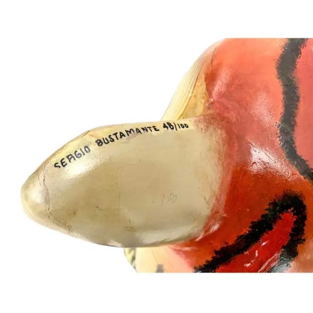 Sergio Bustamante Jaguar Sculpture For Sale - Image 10 of 11