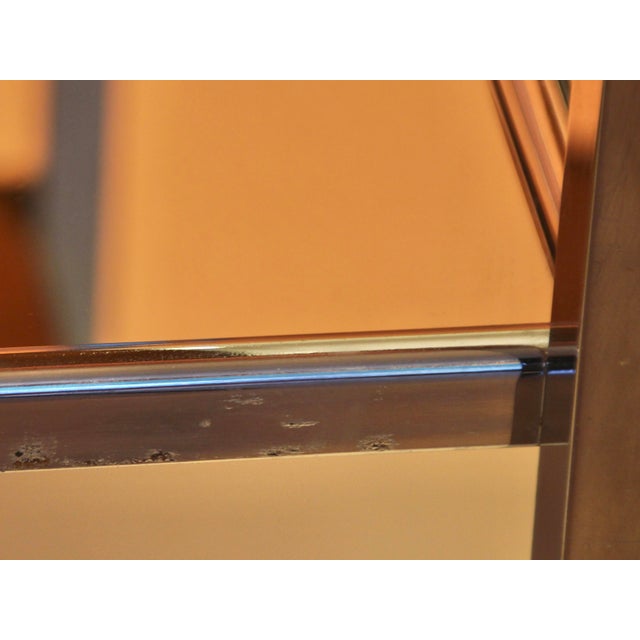 1930s Art Deco Bar Cart attributed to Jacques Adnet, 1930s For Sale - Image 5 of 13