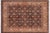Floral Pak-Persian Black/Tan Wool Rug - 8'1'' X 9'10'' For Sale - Image 9 of 9