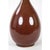 Ceramic Pair of Vintage Brown Oxblood Gloss Porcelain Flask Vase For Sale - Image 7 of 8