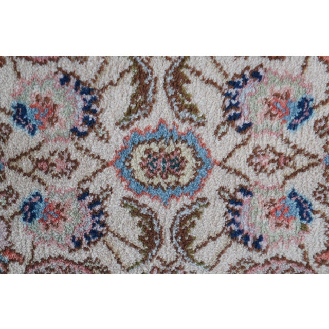Karastan 100% Wool Floral Palmette Animal 738 Area Rug Runner Mat 2.5' X 12' For Sale - Image 13 of 17