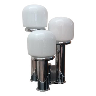 Space Age Table Lamp in Murano Glass, 1970s For Sale