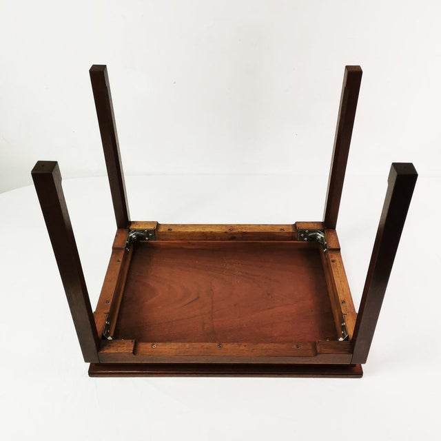Mid-Century Mahogany Coffee Table, Denmark, 1970s For Sale - Image 13 of 15