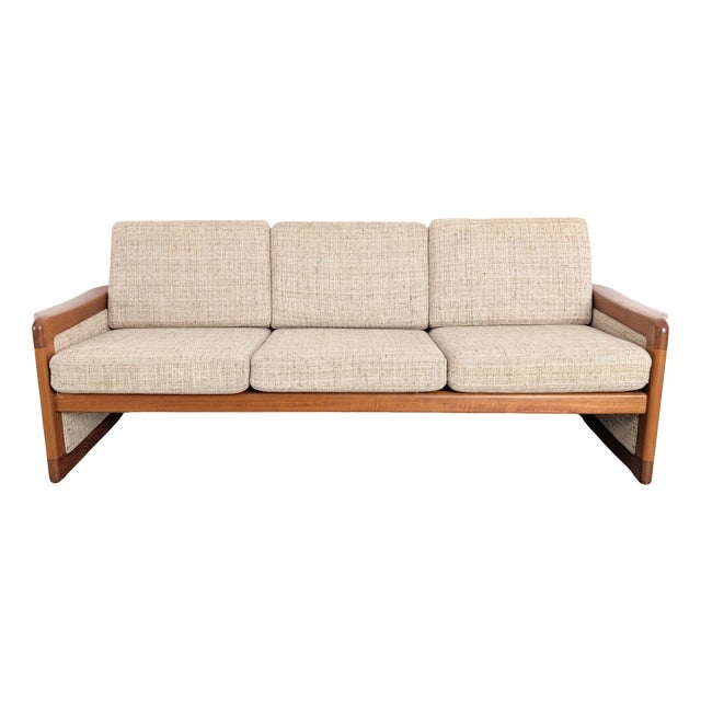 Mid-Century Danish Teak Sofa from Dyrlund For Sale