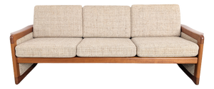 Mid-Century Danish Teak Sofa from Dyrlund