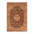 Medallion 1990's Pak-Persian Brown/Tan Wool Rug - 6'2'' X 9'4'' For Sale