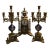 Imperial 3-Piece Clock Garniture Set. For Sale