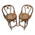 Thonet Bentwood Cane Rattan and Wicker Barstools - a Pair For Sale In Miami - Image 6 of 6