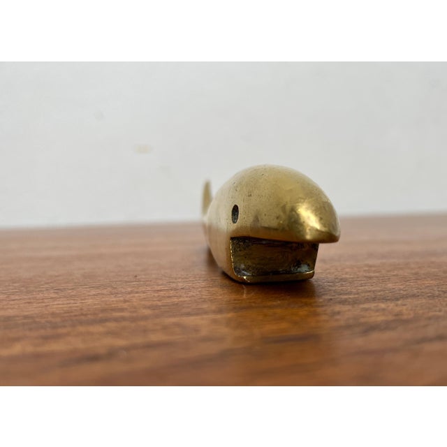 Mid-Century Fish Bottle Opener in Brass, 1960s For Sale - Image 10 of 14