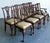 Vintage Ball and Claw Chippendale Dining Chairs in Fortuny Jaquard - Set of 8 For Sale - Image 4 of 12