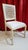 Chinoiserie Klismos & Faux Bamboo Distressed Finish Dining Chairs, 2 Klismos End Chairs, 6 Aubrey Side Chairs For Sale - Image 3 of 18