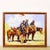 Oil Painting on Canvas of Indian Scouts Army Regulations by Reinhold, 2000s, Canvas For Sale - Image 8 of 8