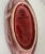 Burgundy Mid 20th Century Gio Ponti Richard Ginori Italian Pottery Art Deco 1031 Bowl Rare Male Figure For Sale - Image 8 of 11
