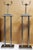 Mid-Century Modern Mid Century George Kovacs Style Skyscraper Steel Architectural Floor Lamps with Shades For Sale - Image 3 of 11