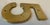 Mid 20th Century Vintage Brass 5” House Number 5 For Sale - Image 5 of 5