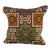 20 x 20 Kilim Pillow Turkish Cushion Natural Green Blue Pillow Cushion Cover For Sale
